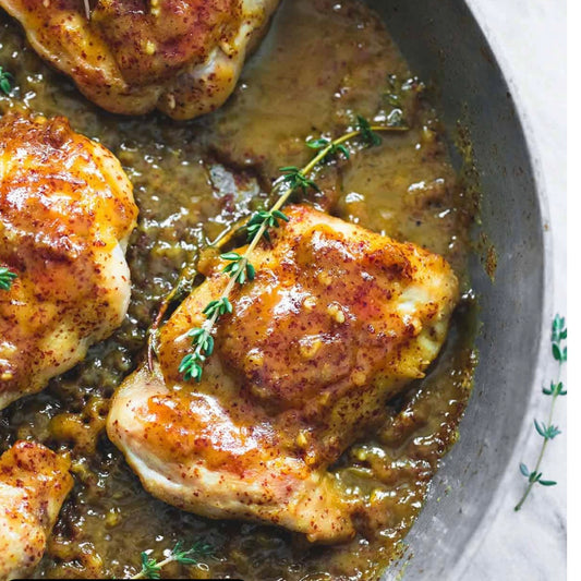 Maple Glazed Chicken w/ Sweet Potato & Green Beans