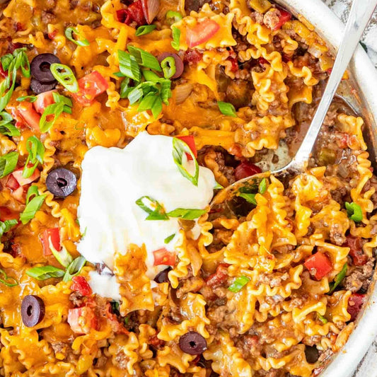 Turkey Taco Pasta