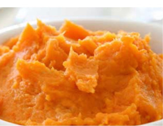 1lb Sweet Potatoes Mashed