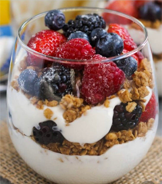 Fruit n Yogurt Parfait  Vanilla Almond Granola